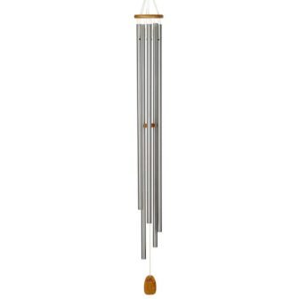 Signature Collection, Chimes of Westminster, 57 in.Silver Wind Chime