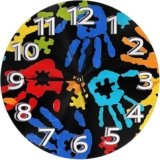 Colorful Silent Non Ticking Wall Clocks photo