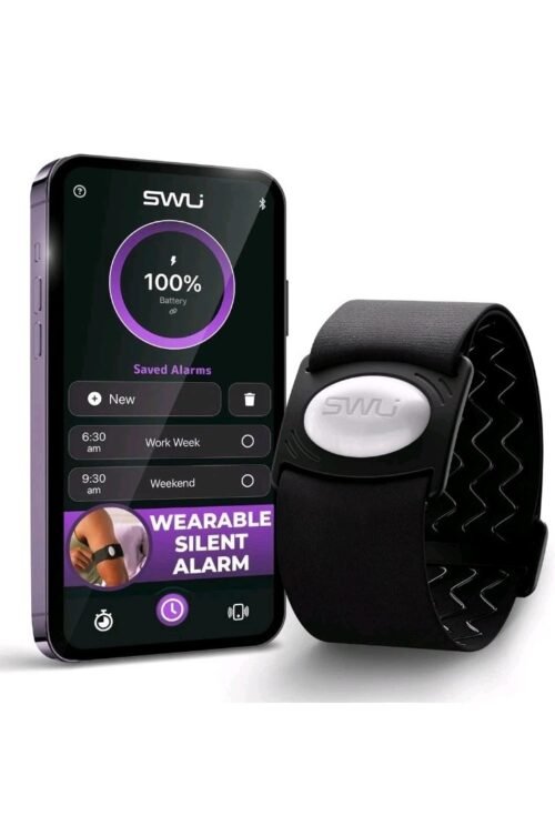 Silent Wake Up SWU Wearable Silent Alarm Vibrating Heavy Sleepers