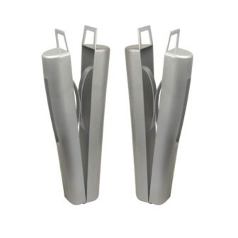 Silver Plastic Boot Shapers
