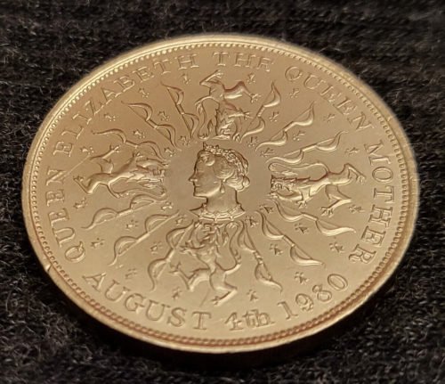Silver Queen Elizabeth II Mother Coin 80th Birthday The Crown King Charles III