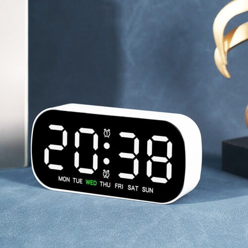 Simple and multi-functional LED digital alarm clock 5507