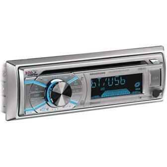 Single - D in CD/USB/SD, MP3, WMA, FM/AM Player/Bluetooth - Silver
