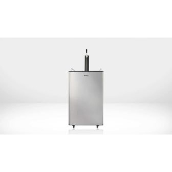 Single Tap 5.4 cu. ft. Kegerator in Stainless Steel
