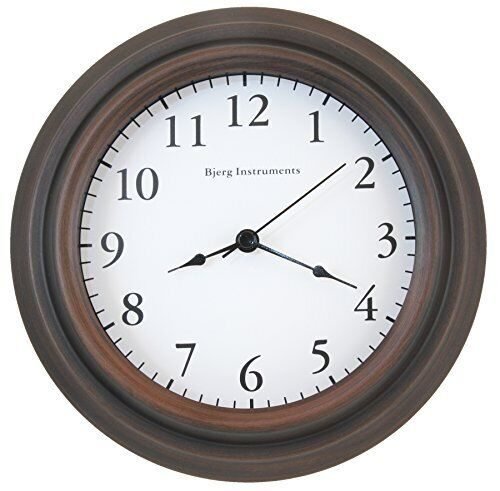 Small 8" Wall Clock Bronze