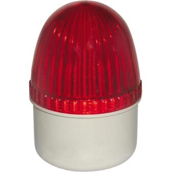 Small Alarm Flash Lamp Siren 4 in. x 3 in. LM140 DC24V...