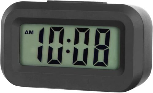 Small Digital Travel Alarm Clock Simple Operation Easy to Read Ascending Alarm