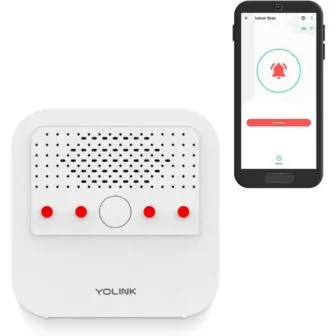 Smart Siren Alarm, Loud 110 d B, Wireless Alarm for Home Security/Intrusion/Burglar Alarm featured