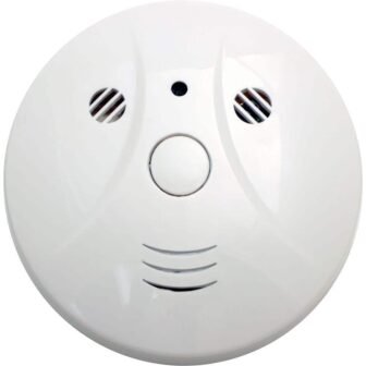 Smoke Detector DVR Hidden Camera with 30-Hour Battery and 16GB Memory