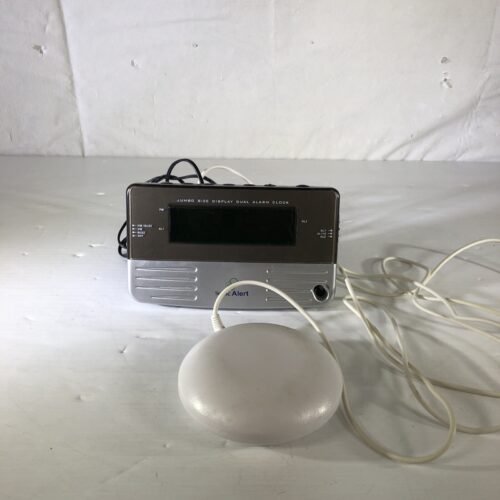 Sonic Alert Jumbo Size Display Dual Alarm Clock LOUD SB200SS-v3