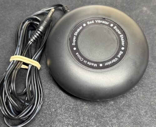 Sonic Alert Super Shaker Replacement Bed Vibrator Only -Black - Model SS 12V