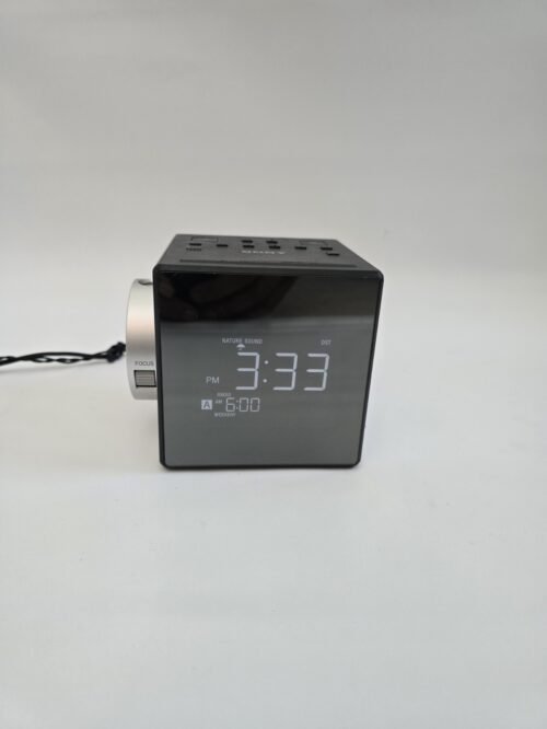 Sony Cube ICF-C1PJ Clock Radio w/Nature Sounds & Projection