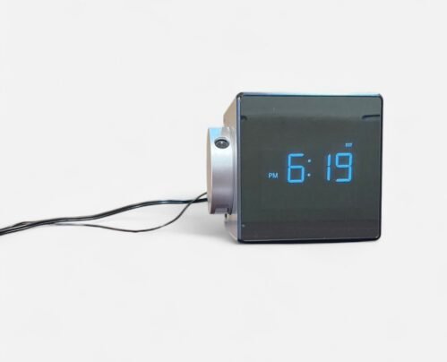 Sony Cube ICF-C1PJ Clock Radio w/Nature Sounds & Projection Tested Works
