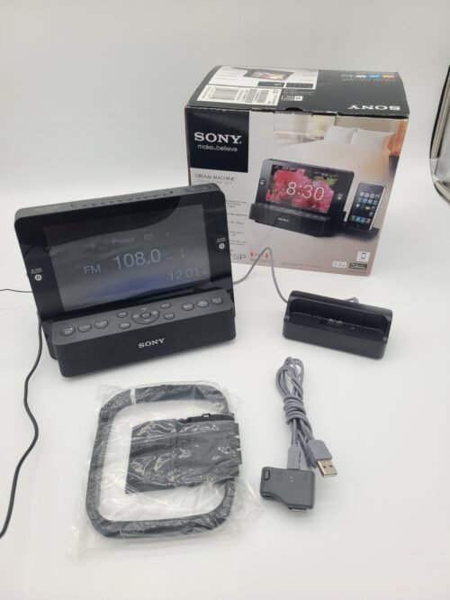 Sony Dream Machine AM/FM Alarm Clock Radio iPod/iPhone Dock ICF-CL75iP