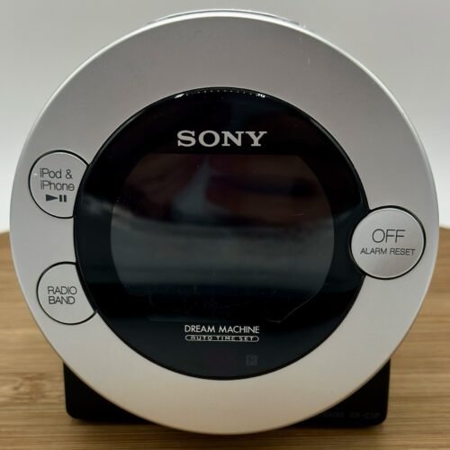 Sony Dream Machine Dual Alarm Clock Radio ICF-C7iP W/ iPod iPhone Dock