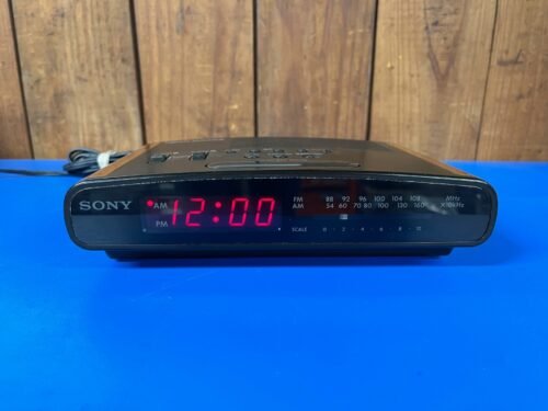 Sony Dream Machine ICF-C420 AM/FM Dual Alarm Clock Radio Tested Works