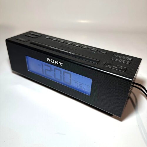 Sony Dream Machine ICF-C707 Dual Alarm Clock AM/FM Radio with Nature Sounds