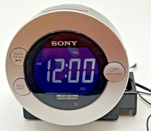 Sony Dream Machine ICF-C7IP AM/FM Radio Alarm Clock iPod Dock
