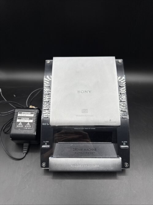 Sony Dream Machine ICF-CD7000 CD Player AM/FM Radio Alarm Clock Tested Working