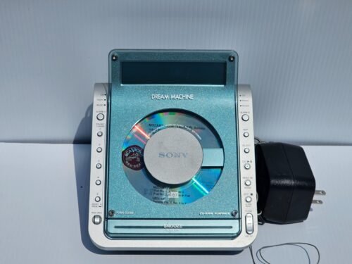 Sony Dream Machine ICF-CD855V CD Player Alarm Clock Radio