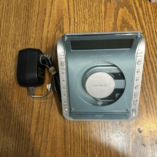 Sony Dream Machine ICF-CD855V CD Player Alarm Clock Radio