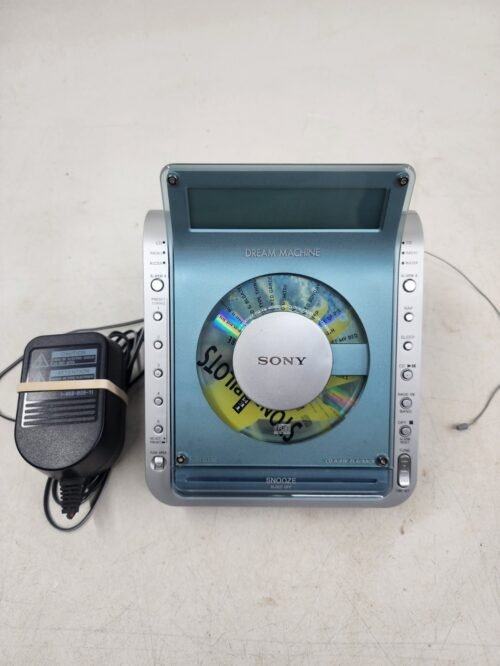 Sony Dream Machine ICF-CD855V Clock Radio CD Player TESTED WORKING