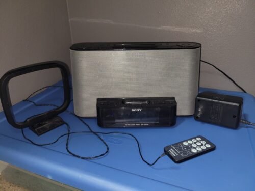 SONY Dream Machine ICF-CS10iP iPod Dock & AM/FM Clock Radio with Remote