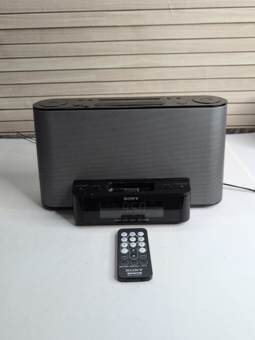 Sony Dream Machine ICF-CS10iP iPod iPhone 30 pin Dock AM/FM, Black