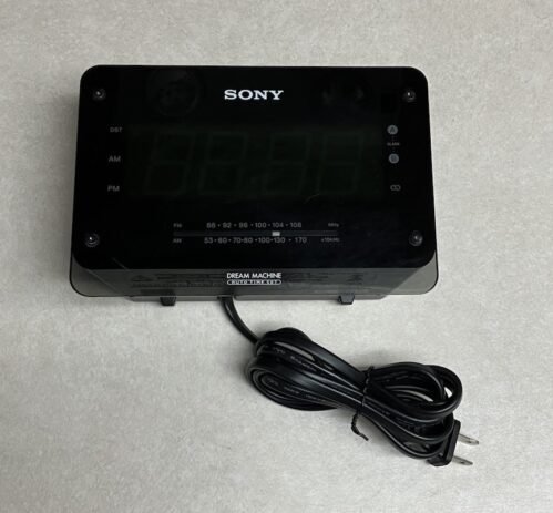 SONY Dream Machine Model: ICF-C414 AM/FM Radio Digital Dual Alarm Clock TESTED
