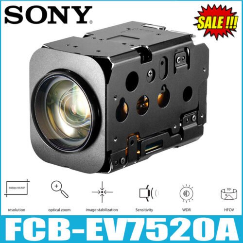 Sony FCB-EV7520A Full HD 1080P Camera Module 30x Zoom 1/2,8- type Exmor R CMOS
