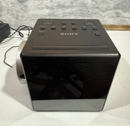 Sony ICF-C1PJ Alarm Clock Radio with Time Projector and Nature Sounds Tested A2