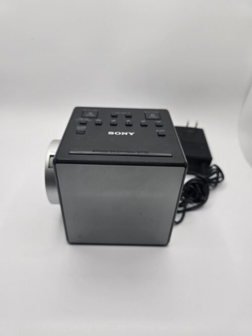 Sony ICF-C1PJ Alarm Clock Radio With Time Projector & Nature Sounds Tested Works