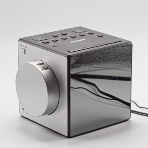 Sony ICF-C1PJ AM/FM Clock Radio Nature Sounds & Time Projection Alarm Clock