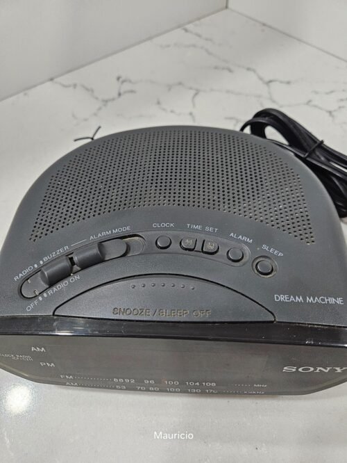 SONY ICF-C211 Dream Machine FM/AM LED Alarm Clock Radio Snooze Battery Backup