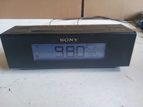 Sony ICF-C707 Clock Radio with AM/FM Dual Alarm & Nature Sounds