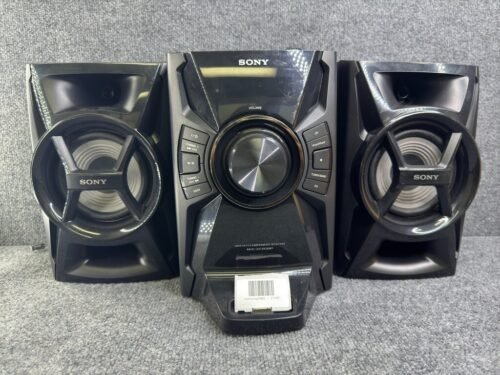 Sony MHC-EC609iP CD Stereo System iPod Dock Radio Alarm Clock Tested