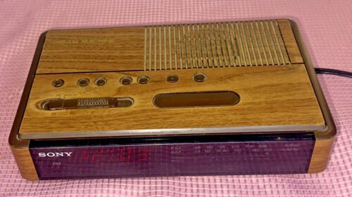 Sony Vintage Dream Machine Dual Alarm Clock Radio
