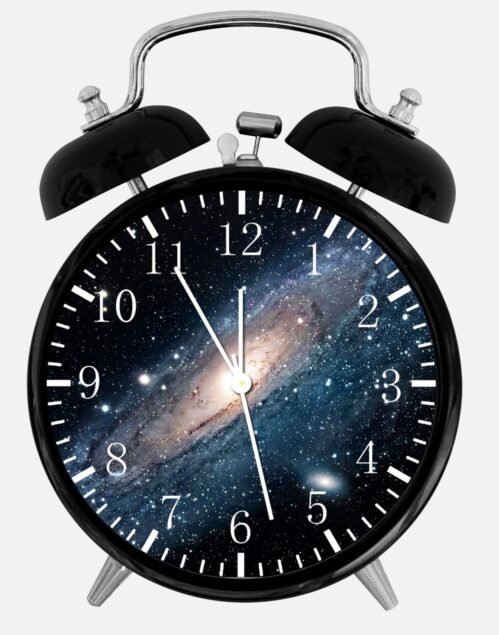 Space Solar System Alarm Desk Clock 3.75" Home or Office Decor Z108 Nice Gift