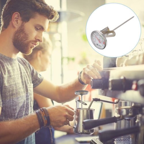 Stainless Steel Pocket Probe Coffee Espresso Food Temperature Probe