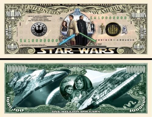Star Wars 7 The Alarm Clock Of La Strength Ticket Million Dollar US Collection