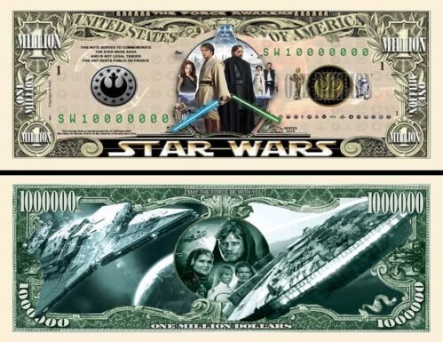Star Wars 7 The Alarm Clock Of La Strength Ticket Million Dollar US Collection