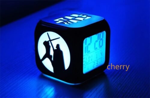 Star Wars Fashion 3D Stereo Alarm Clock LED Night Light Electronic Clock Gifts
