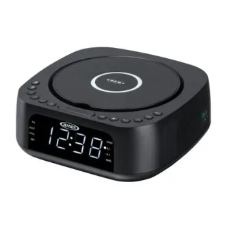 Stereo Dual Alarm Clock with Top Loading CD/MP 3 CD Player, Digital FM photo Stereo Dual Alarm Clock with Top Loading CD/MP 3 CD Player, Digital FM featured image