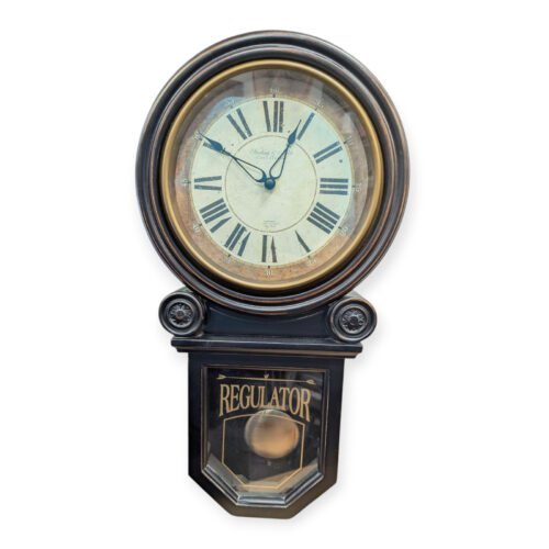 Sterling & Noble Regulator Pendulum Wall Clock - Working - Serial #2,055,787