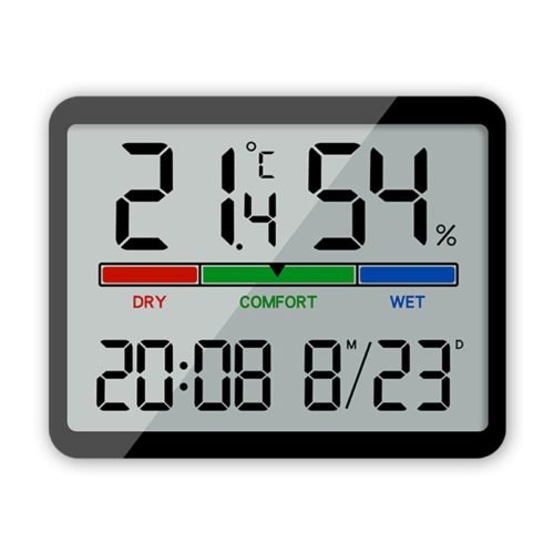 Stylish Multifunctional Electronic Clock with LCD Display Temperature Clock