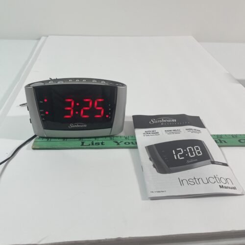 Sunbeam Clock radio Model CR-1007