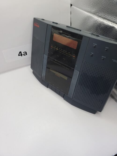 Sunbeam Digital Alarm Clock Radio With Cassette Player Vintage 2001 RR610