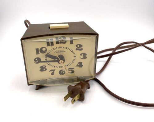 SUNBEAM Vintage Alarm Clock Electric Works