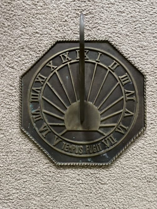 Sundial Clock with PolisNauticalMart Brass Garden Sundial Clock - 8.5” Diameter