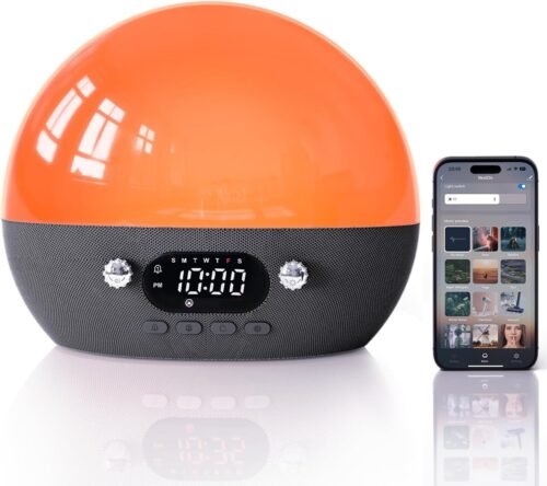Sunrise Alarm Clock- Bluetooth Speaker Smart Version App Control